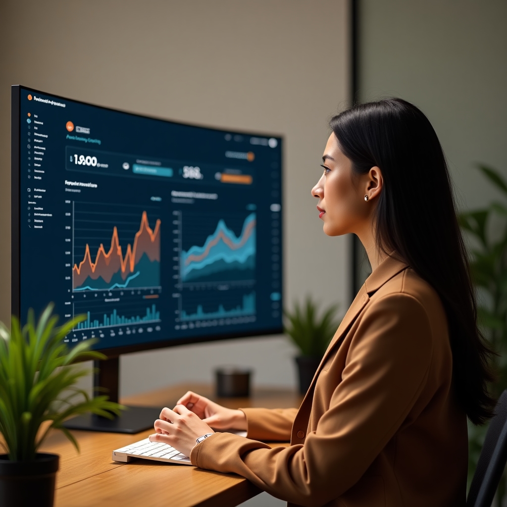 Dashboard analítico financiero