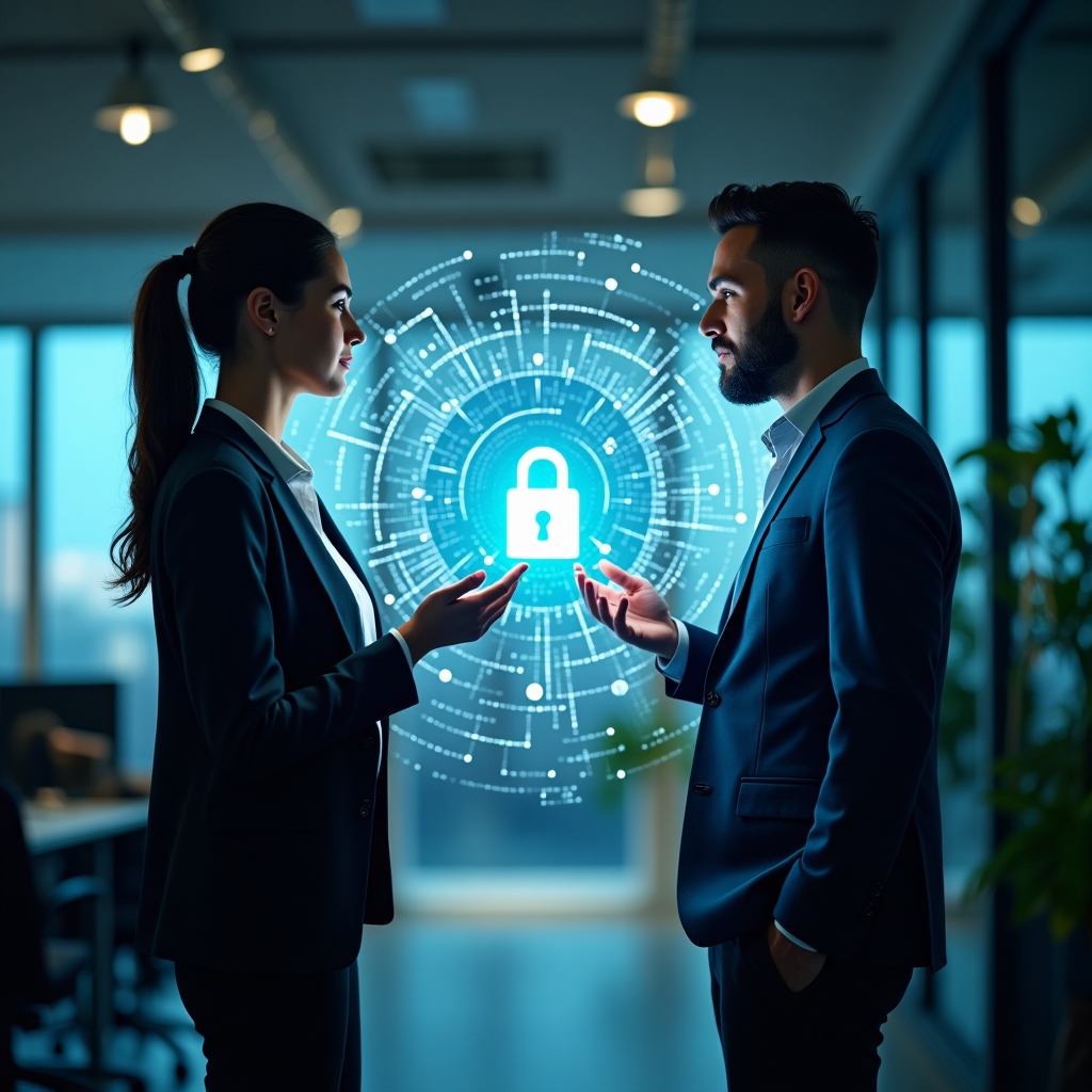 Intercambio seguro de datos financieros